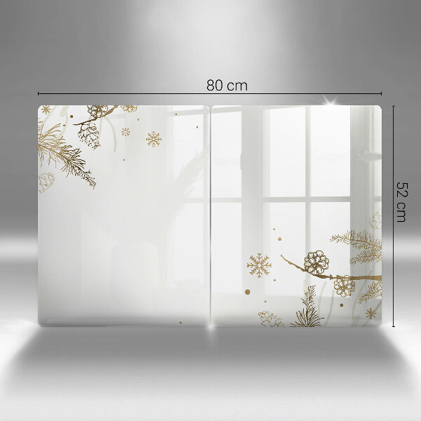 Protection plaque induction Décorations d'hiver