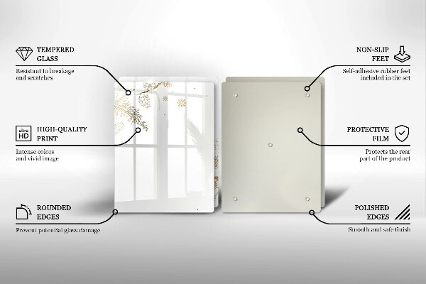 Protection plaque induction Décorations d'hiver