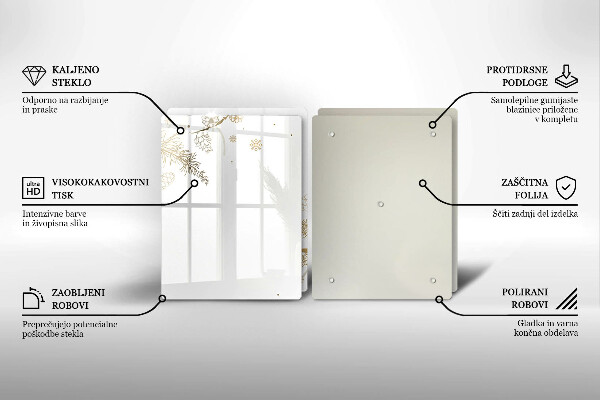 Protection plaque induction Décorations d'hiver