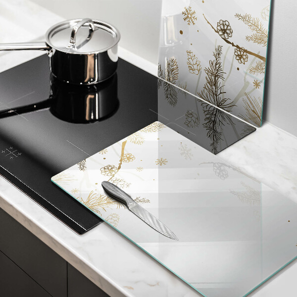 Protection plaque induction Décorations d'hiver