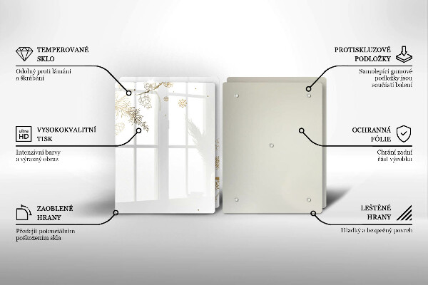 Protection plaque induction Décorations d'hiver