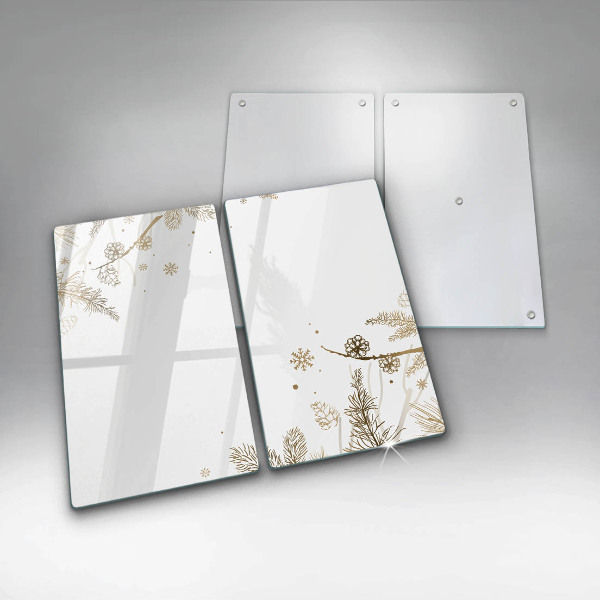 Protection plaque induction Décorations d'hiver