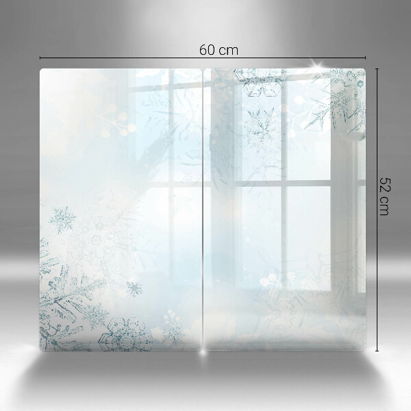 Protection plaque induction Flocon de neige