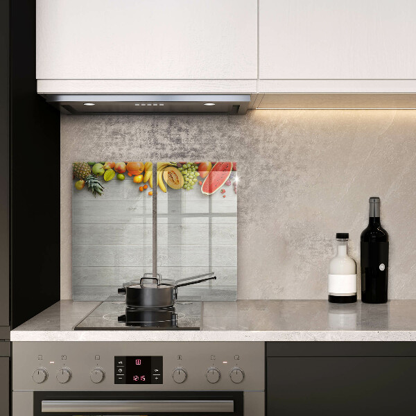 Protection plaque induction Fruits sur planches