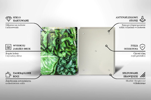 Protection plaque induction Légumes verts