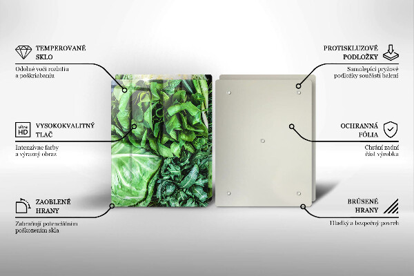 Protection plaque induction Légumes verts