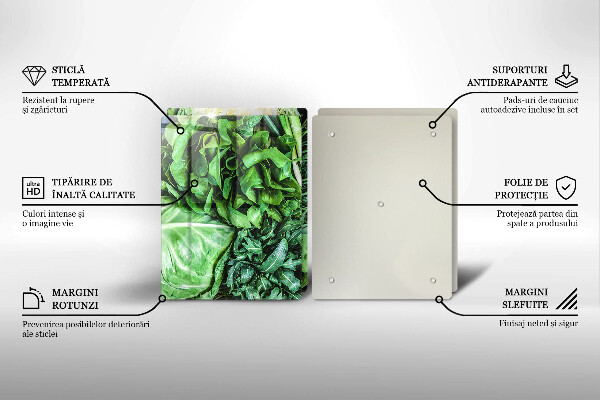 Protection plaque induction Légumes verts