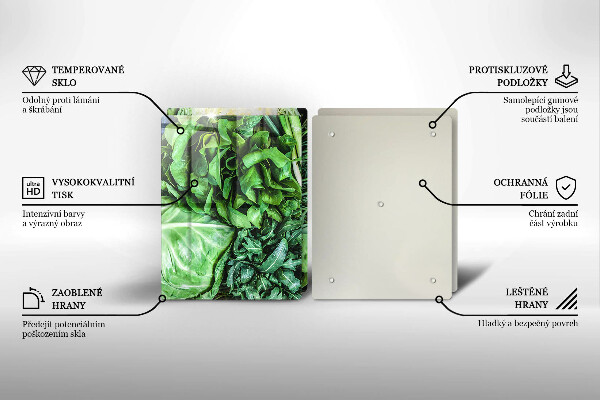 Protection plaque induction Légumes verts