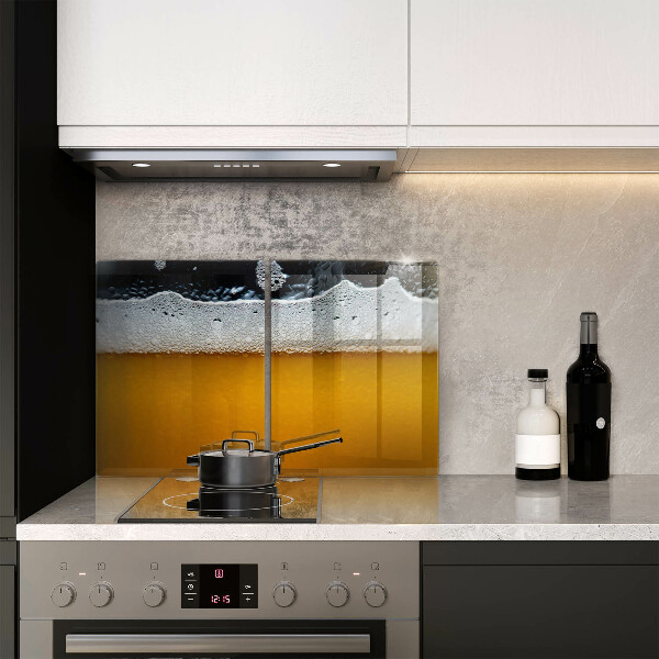 Protection plaque induction Boire de la mousse de bière