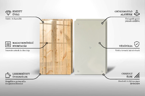 Protection plaque induction Planches de bois délicates