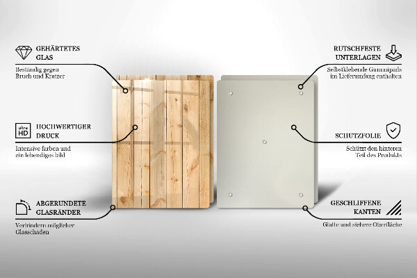 Protection plaque induction Planches de bois délicates
