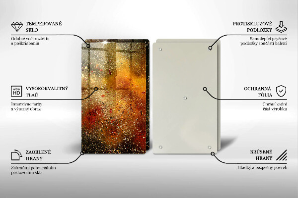 Protection plaque induction Épices colorées