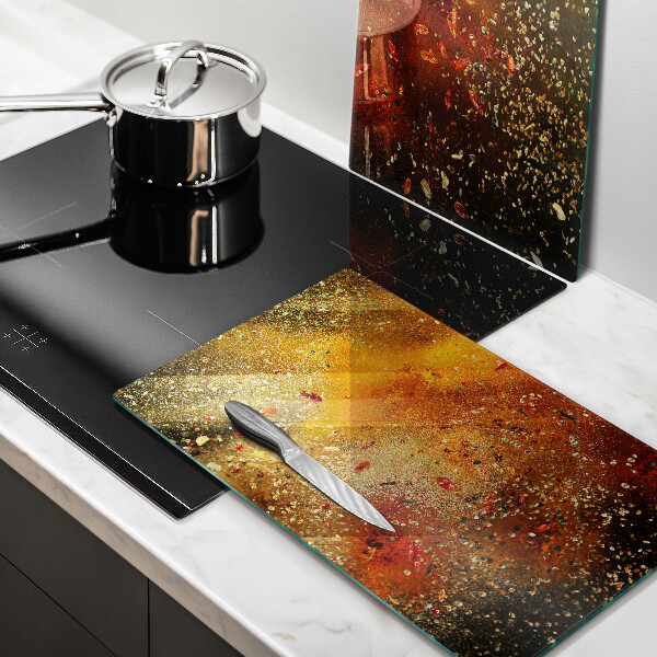 Protection plaque induction Épices colorées