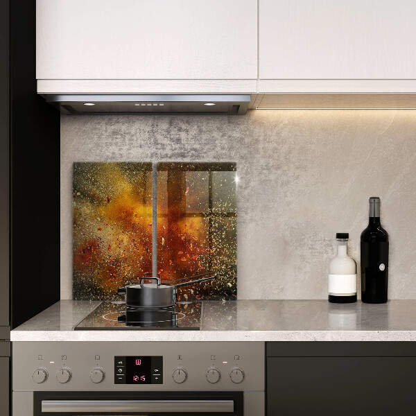 Protection plaque induction Épices colorées