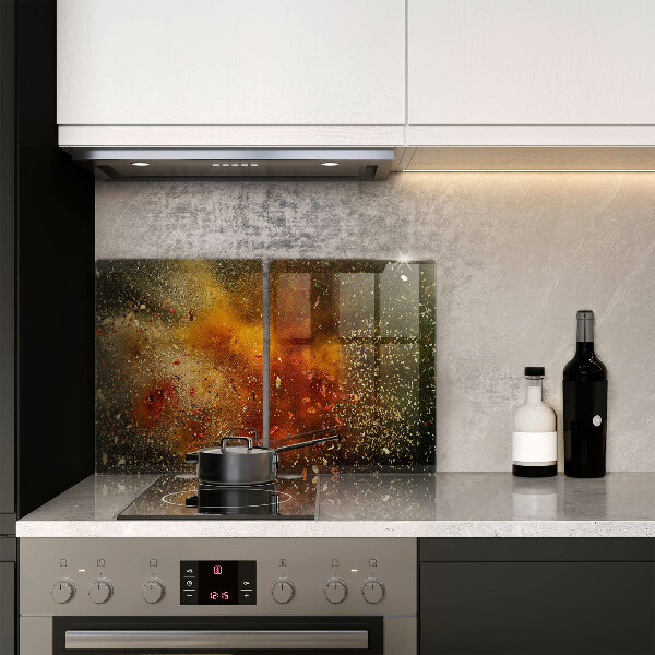 Protection plaque induction Épices colorées