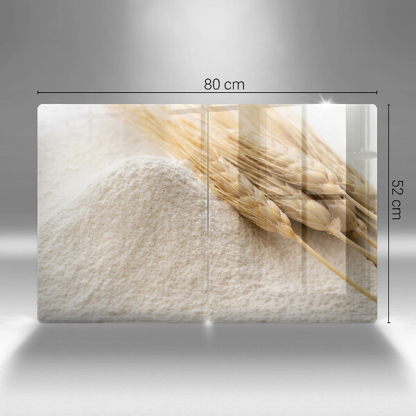 Protection plaque induction Farine et épis de céréales