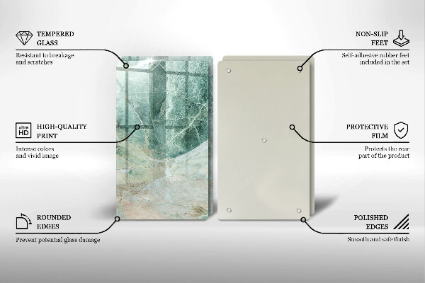 Protection plaque induction Structure en pierre