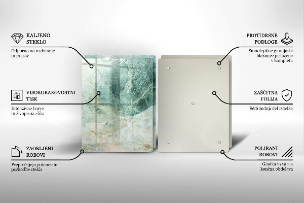 Protection plaque induction Structure en pierre