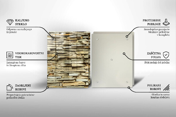 Cache plaque de cuisson Pierres décoratives