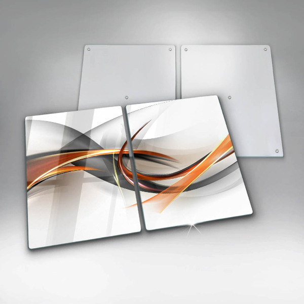 Cache plaque de cuisson Formes modernes