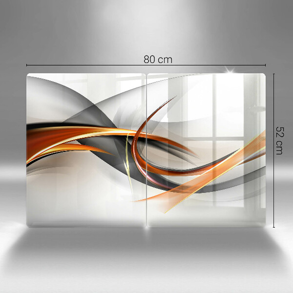 Cache plaque de cuisson Formes modernes