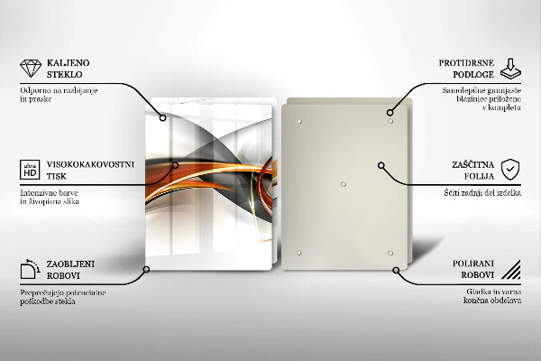 Cache plaque de cuisson Formes modernes