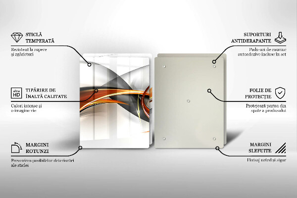 Cache plaque de cuisson Formes modernes