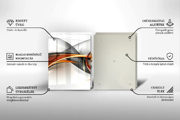 Cache plaque de cuisson Formes modernes