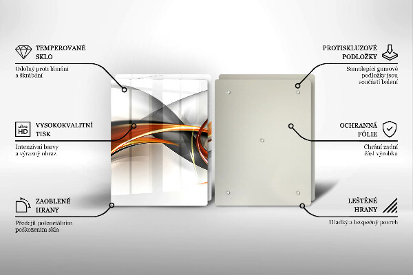 Cache plaque de cuisson Formes modernes