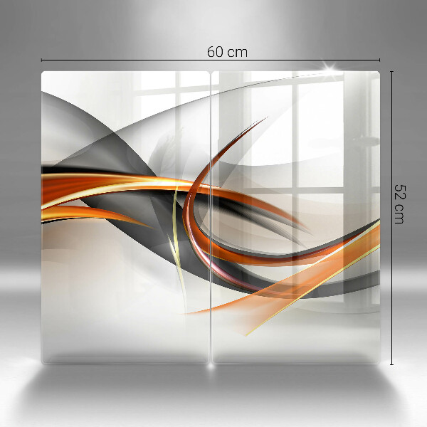 Cache plaque de cuisson Formes modernes