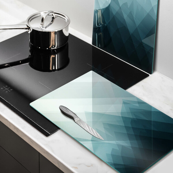 Protection plaque induction Montagnes abstraites