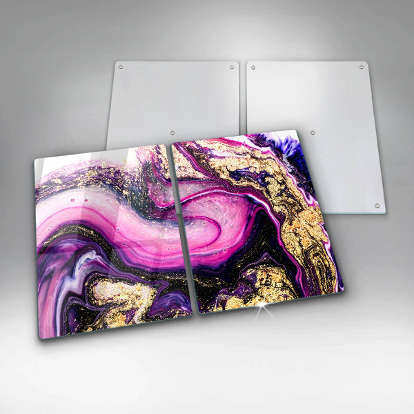 Protection plaque induction Or de conception abstraite