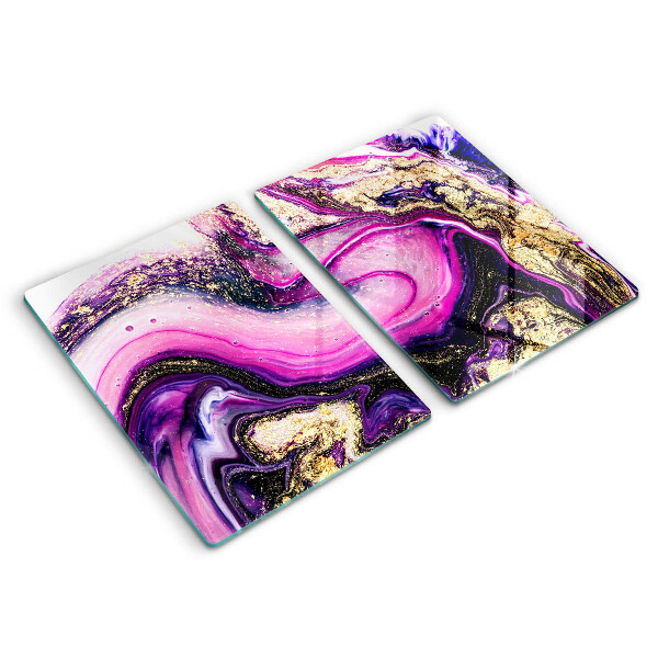 Protection plaque induction Or de conception abstraite