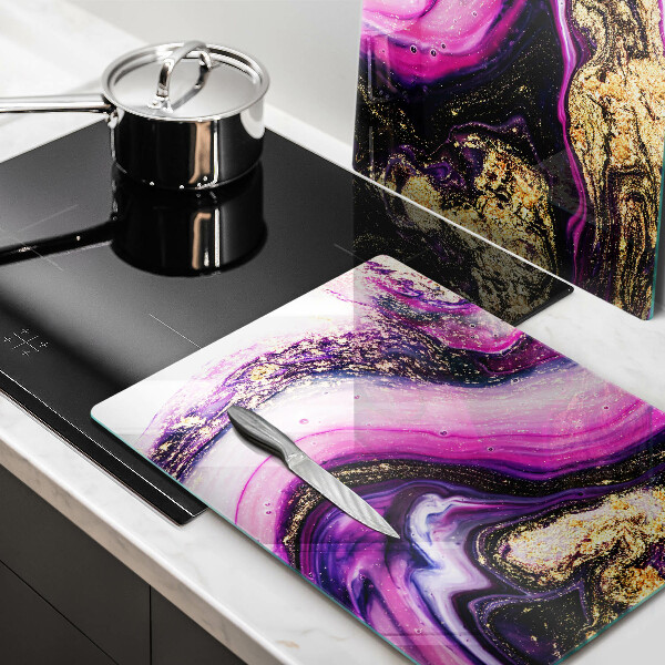 Protection plaque induction Or de conception abstraite