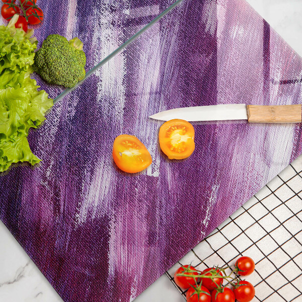 Protection plaque induction Peinture abstraite