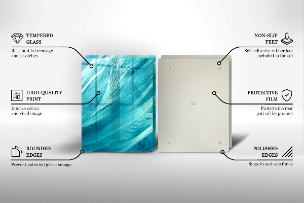 Protection plaque induction Plumes délicates