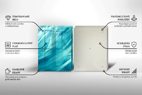 Protection plaque induction Plumes délicates