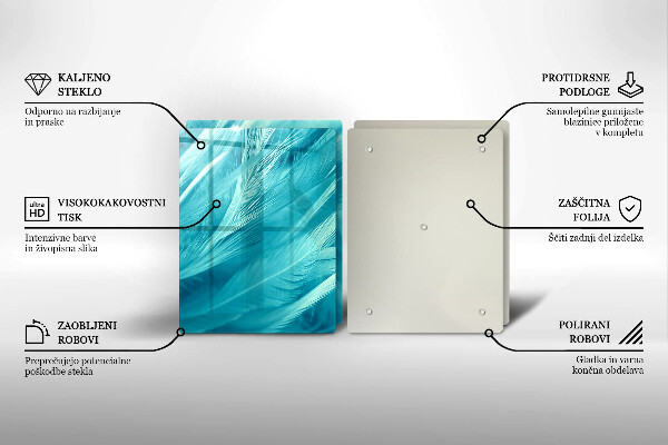 Protection plaque induction Plumes délicates