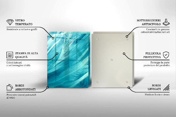Protection plaque induction Plumes délicates