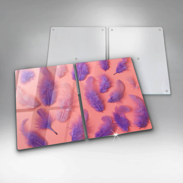 Protection plaque induction Plumes moelleuses