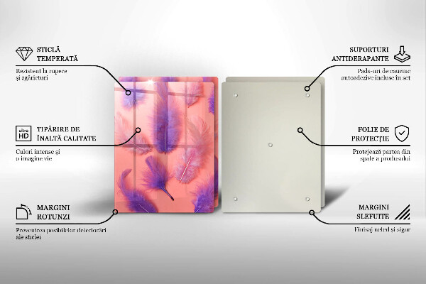 Protection plaque induction Plumes moelleuses