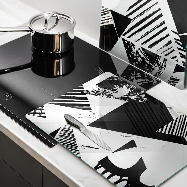 Protection plaque induction Triangles géométriques