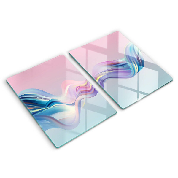 Protection plaque induction Abstraction pastel