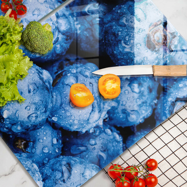 Protection plaque induction Myrtilles juteuses