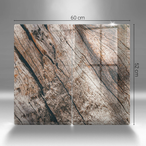 Protection plaque induction Structure bois