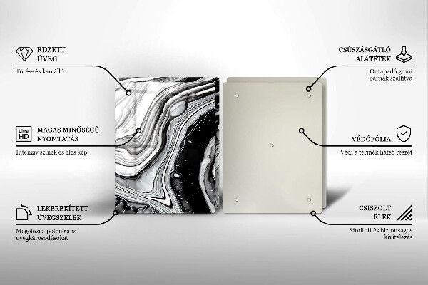 Protection plaque induction Abstraction d'encre