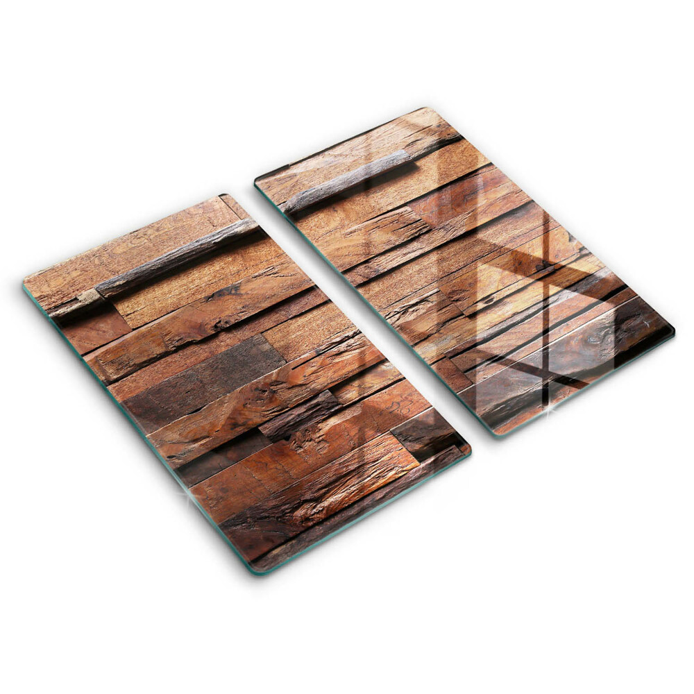 Protection plaque induction Planches de bois décoratives