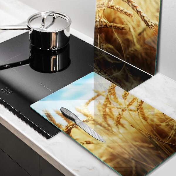 Protection plaque induction Épis de céréales dans le champ