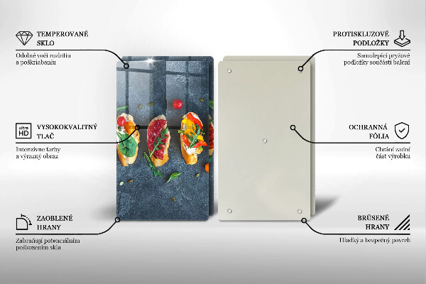 Protection plaque induction Sandwichs colorés