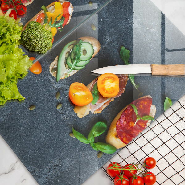 Protection plaque induction Sandwichs colorés